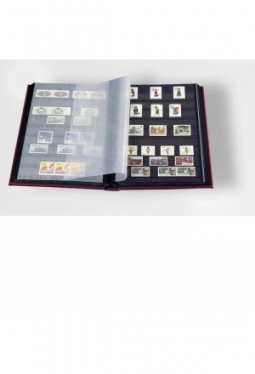 COMFORT Einsteckbuch DIN A4, 32 schwarze Seiten, wattierter Einband